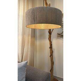 Stand Lamp from Natural Wood