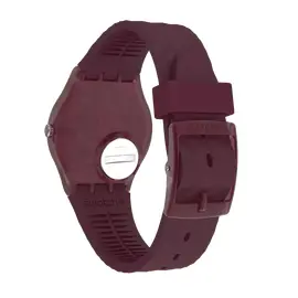 Swatch - Watch for Women Rednel Maroon Rubber Maroon Dial