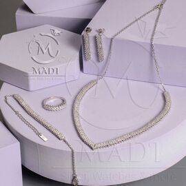 Luxurious Sterling Silver 925 V Shape Set