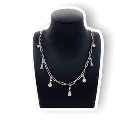 Necklace Elegant with Cubic Zirconia 925 Silver