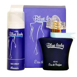 Rasasi - Perfume for Women Blue Lady with Deo Edp - 40Ml (1.3 Oz)