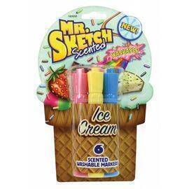 MR.SKETCH - Coloring Markers - Set of 6 - Scented and Washable