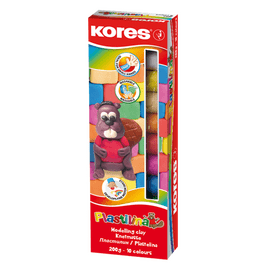 Kores - Kids Modelling Clay - Set of 10 Colors