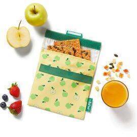 Roll'eat Snack'n'Go Reusable Snack Bag 18x18cm - Fruits - Apple