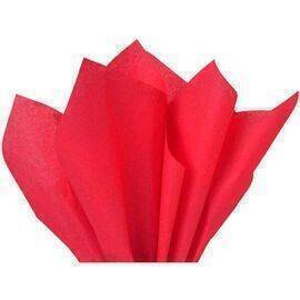 Seaman Tissue - Paper  50 X 70 cm - Red - Pack of 10