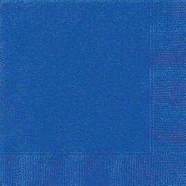 Unique - Party Napkins - Large - 20 pcs - Blue