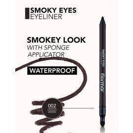 Flormar - Smoky Eyes W.Proof E.Linr - Coolest Brown 02