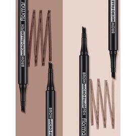 Flormar -  Brow Micro Filler Pen New - Meduim Brown 02 