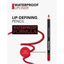 Flormar -  Waterproof Lipliner-233Dramatic Red