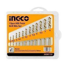 iNGCO -  HSS Twist Drill Bits 12Pcs  Set