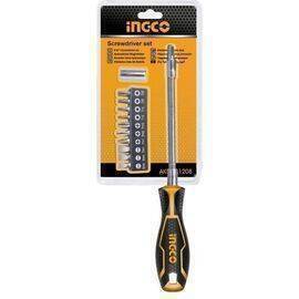 iNGCO -   Flexible Shaft Screwdriver 12 Pcs Set