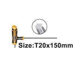 iNGCO -  Thandle torx wrench 100 x T20