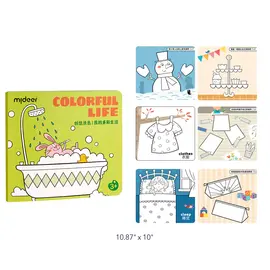 MIDEER - Coloring Book Colorful Life