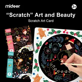 MIDEER - Scratch Art Card Boy