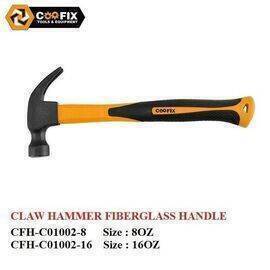 COOFIX - Hammer with Claw Fiber Glass Handle 500g