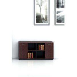 The Target JO - Office Cabinet Wood Short WALNUT & GRAY