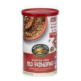 Nature’s Path - Whole Rolled Oats Healthy Organic & Sugar Free and Gluten Free 510g