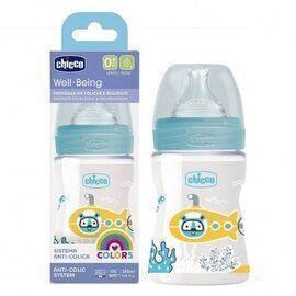 Chicco - Bottle Wb Pp Boy 150 Slow Sil