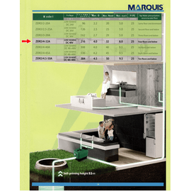 MARQUIS - مضخة مياه 216 واط (ZERO/4-32A)