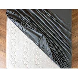 MADAME COCO - Fitted Sheet Satin Ciel