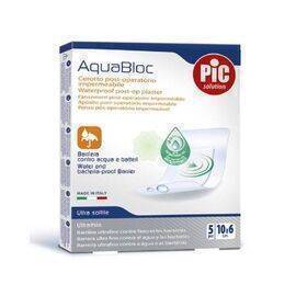 pic solution - 5 Plasters Saquabloc Sterile Antib 10X6