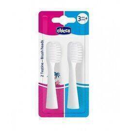 Chicco - Toothbrush Electric Heads 2 Pcs