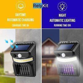 Solar Wall Lamp & Mosquito Killer Two in One