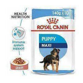 ROYAL CANIN - Dog Food (MAXI) Puppy (10 X 140G)