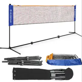 Badminton Net with Rack Portable