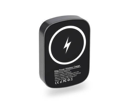 Baykron - Compact Mag Power, Wireless Magnetic Charger 10000 mAh