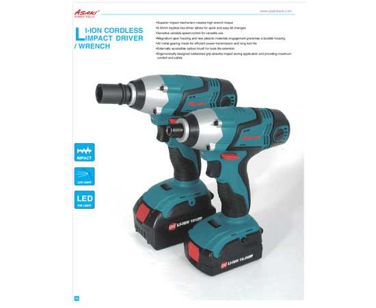 ASAKI - Impact Driver Cordless