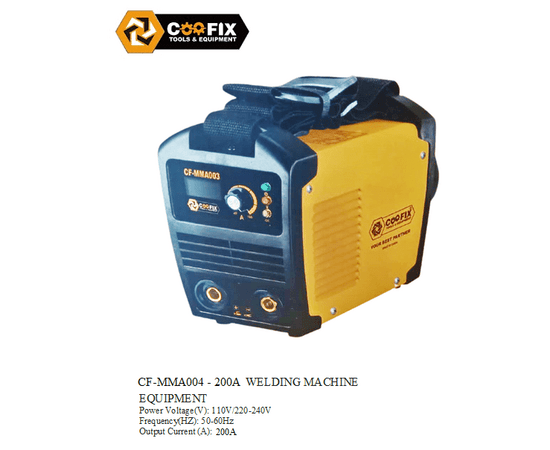 COOFIX - Welding Machine 200AMP