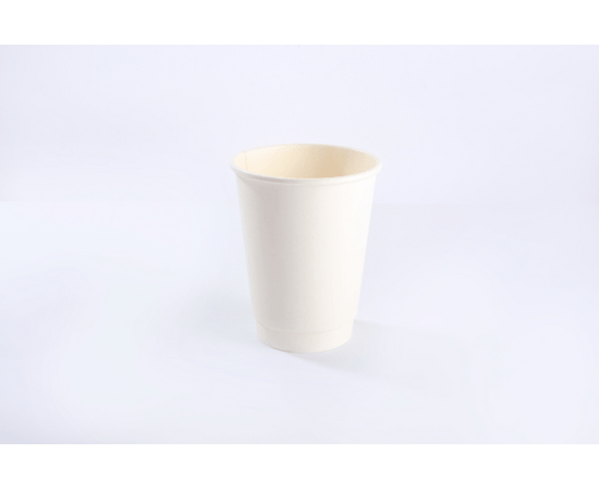 RZ - Paper Cup 12 Oz - Double Wall  White - 25 pieces