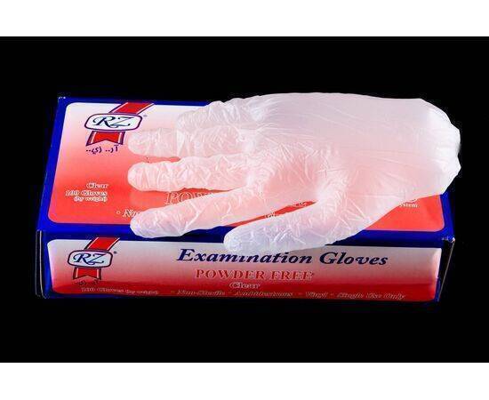 RZ - Exam Gloves - Red Box  -White Glove - Powder Free - Medium