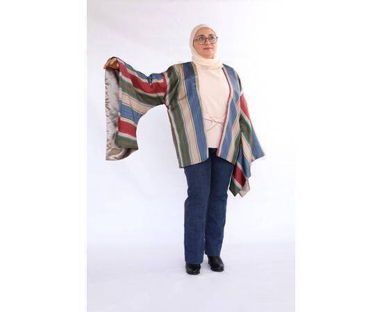 Ward by Safa - Short Jacket Double Face - Satain and Striped