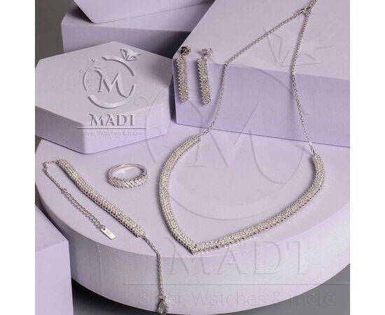 Luxurious Sterling Silver 925 V Shape Set