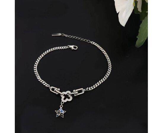 Bracelet Elegant Silver 925 Studded with Sparkling Zircon Stones