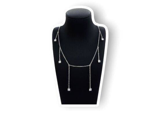 Necklace Elegant with Cubic Zirconia Silver 925