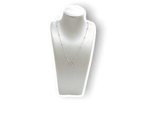 Necklace Elegant with Cubic Zirconia Silver 925