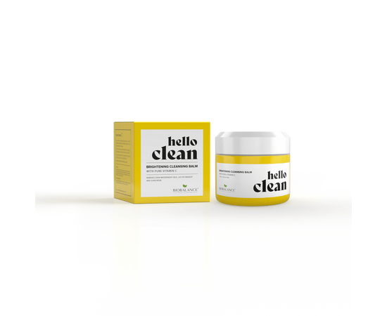 BIO BALANCE - Brigtening Cleansing Balm with Pure Vitamin C - Hello Clean 