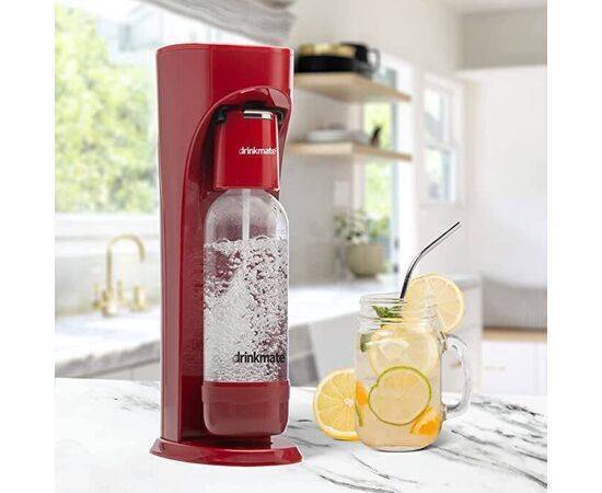 drinkmate - Maker for Sparkling Water and Soda with Filled CO2 Cylinder