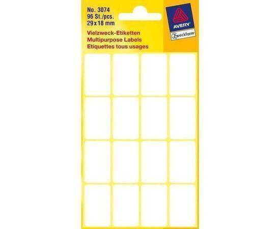 Zweckform - Multipurpose Label - 96 Labels - 29mm x 18mm