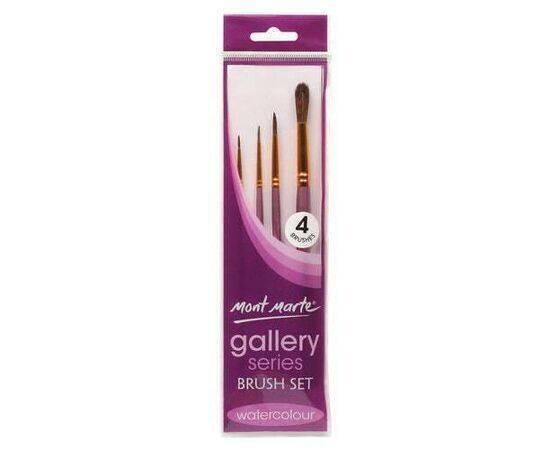 Mont Marte - Watercolor Brush Set of 4