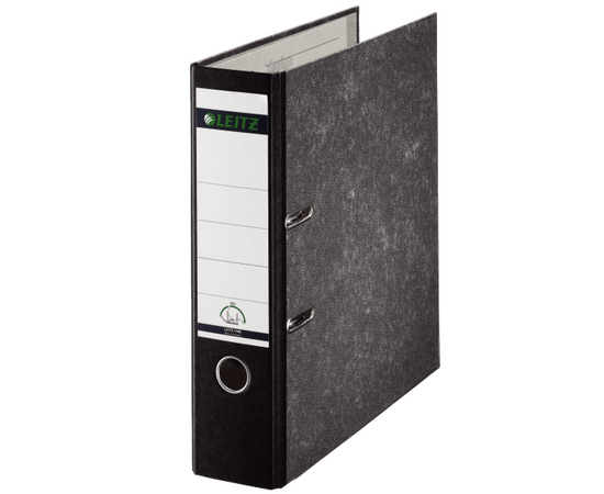 Leitz - Lever Arch File (Box File) Black - Wide Spine