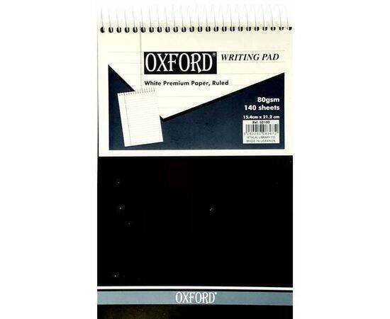 OXFORD - Spiral Flip Legal Pad  Bassile 15.4x21.2cm 140 Sheets White