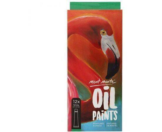 Mont Marte - Oil Paint Set of 12 Tubes