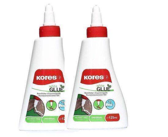 Kores - White Glue 125ml - Pack of 2