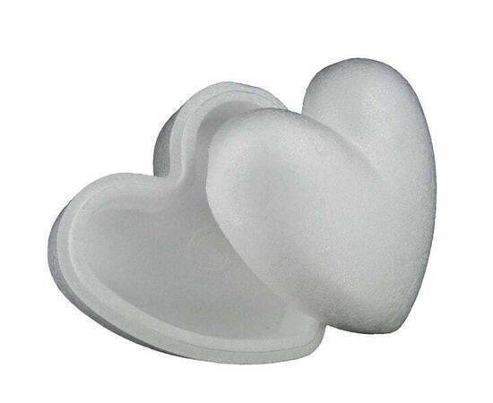 Mobius Polystyrene Heart Foam Box 12CM