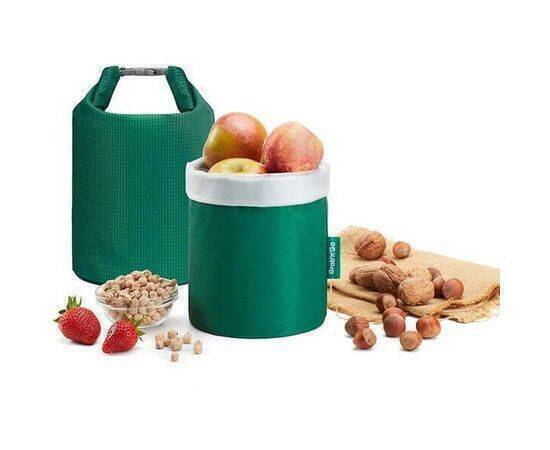 Roll'eat Grab'n'Go Reusable Smart Bag 14x28cm/ 2.5L - Active Colours - Green