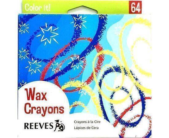 REEVES - Crayons - Set of 64